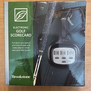 Brookstone Electronic Golf Scorecard